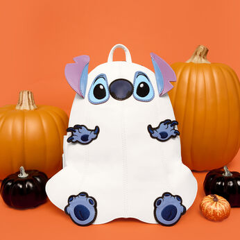 Stitch Ghost Costume Figural Glow Mini Backpack, Image 2